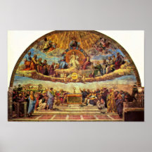 Strophe Della Signatura à Vatican pour pape juille Posters