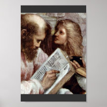Strophe Della Signatura à Vatican pour pape juille Poster