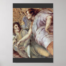 Strophe Della Signatura, pour pape Jules II dans Posters