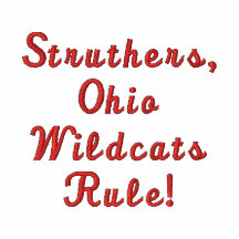 Struthers, règle d'OhioWildcats ! Sweat Avec Capuche