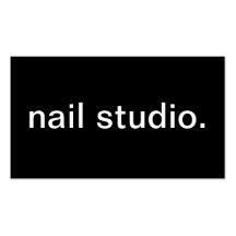 Studio de clou modèles de cartes de visite
