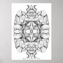 Studio d'ornement de remous posters