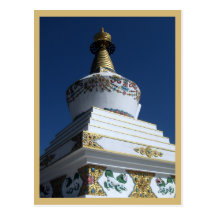 Stupa chez Dzongsar Shedra Cartes Postales