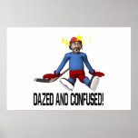 Stupéfié et confus posters