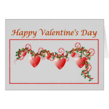 Style campagnard Valentine Carte De Vœux