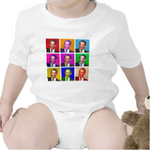 Style d'art de bruit d'Obama T-shirts