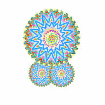 Style de CHAKRA :  Étincelles, bijoux des étoiles  Photo En Relief