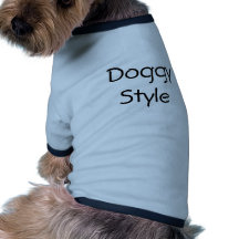 Style de chienchien t-shirt pour animal domestique