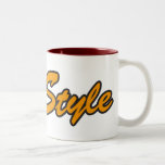 Style de chienchien tasse