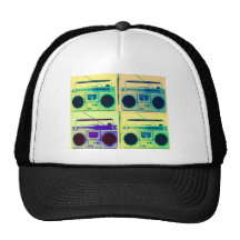 Style de quadruple de Boombox Casquette