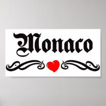 Style de tatouage des Îles Maurice Posters