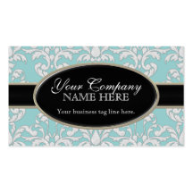 Style floral de remous moderne luxueux élégant de  cartes de visite professionnelles