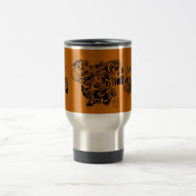 Styliste élégant personnel mugs à café