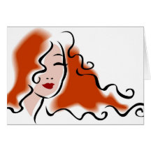 Styliste en coiffure - coiffeur carte de vœux