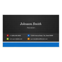 Styliste en coiffure - personnalisable professionn carte de visite