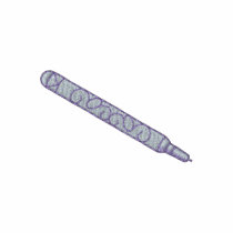 Stylo polos brodés