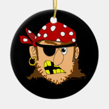 Substance personnalisable de pirate d'homme de pir ornement