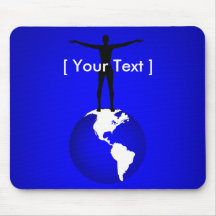 Succès sur le toit du monde Mousepad Tapis De Souris