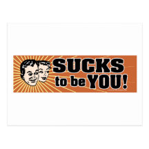 SuckstobeYou Carte Postale