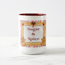 Sucre et épice mug à café