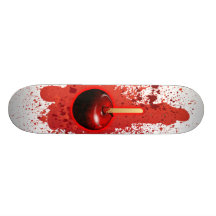 Sucrerie Apple brillante rouge Plateau De Skateboard