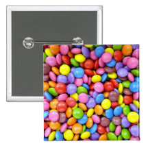 Sucrerie colorée badges