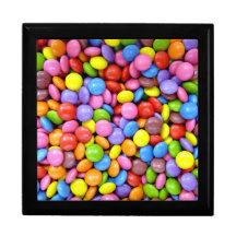 Sucrerie colorée boîte à bijoux