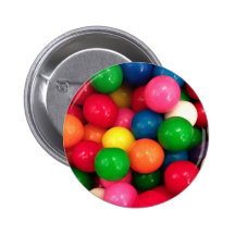 Sucrerie colorée de boule de gomme pin's