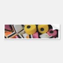 Sucrerie de bonbons autocollant pour voiture