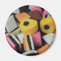Sucrerie de bonbons magnets pour réfrigérateur