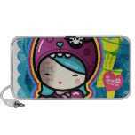 sucrerie de coton haut-parleur notebook