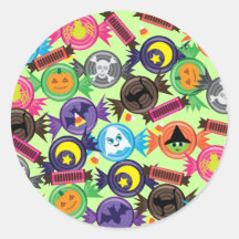 Sucrerie de Halloween d'amusement Adhésifs