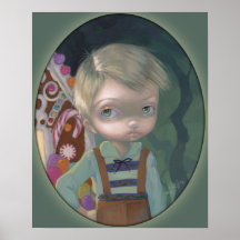 Sucrerie peu intellectuelle de Gretel de grand oei Posters