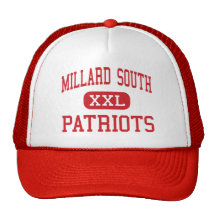 Sud de Millard - patriotes - hauts - Omaha Nébrask Casquette De Camionneur
