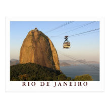 "Sugarloaf, carte postale de Rio de Janeiro"