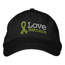 Sujets d'amour de lymphome casquettes brodées