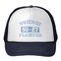 Sukhoi Flanker - BLEU Casquettes De Camionneur
