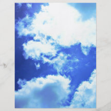 Sun allume les nuages prospectus en couleur