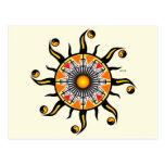 Sun d'un panier carte postale