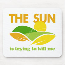 Sun essayant de me tuer tapis de souris