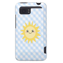 Sun heureux mignon coques HTC vivid