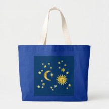 Sun, lune et étoiles sac