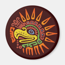 Sun tribal Eagle Aimant