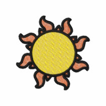 Sun polos brodés