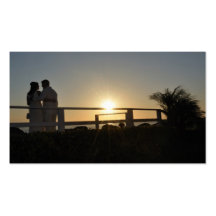 sunsetwedding carte de visite