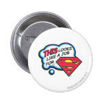 Superman 74 badges avec agrafe