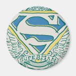 Superman a esquissé la crête magnets pour réfrigérateur
