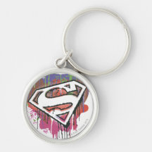 Superman - logo tordu d'innocence porte-clés