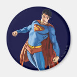 Superman regardant vers le bas aimant pour réfrigérateur
