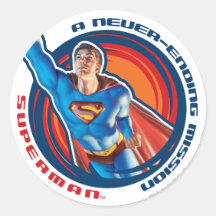 Superman une mission interminable autocollants